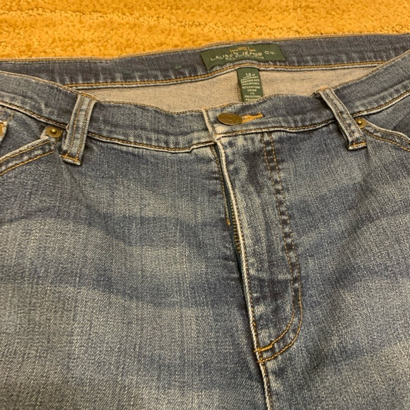LRL LAUREN Size 14 Classic Straight Women’s Jeans Lot Of 2 - Picture 3 of 14